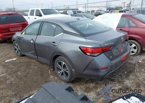 2021 Nissan Sentra Sv Xtronic Cvt z USA, uszkodzony, nr VIN 3N1AB8CV3MY215164